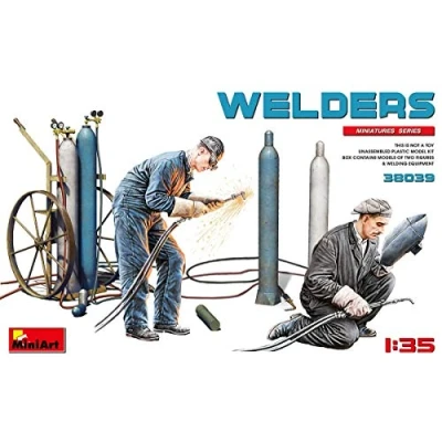 Afbeelding van 1:35 MiniArt 38039 Welders Plastic Modelbouwpakket