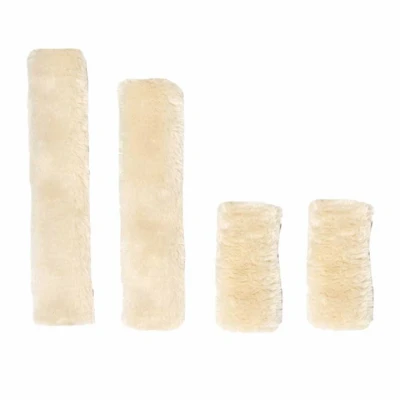 Afbeelding van Kentucky Halsterbontjes Sheepskin Natural 4st