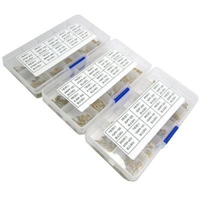 Afbeelding van WINGONEER 600 stuks 30 waarden 10pF tot 10uF (elke waarde 20 stuks) meerlaagse monolithische keramische condensatorset assortimentsset + kunststof doos