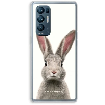 Afbeelding van Case Company® hoesje geschikt voor Oppo Find X3 Neo Daisy Soft Cover Telefoonhoesje Bescherming aan alle Kanten en Schermrand