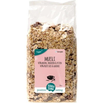 Afbeelding van Terrasana Muesli Noten, Vruchten En Pitten 750GR