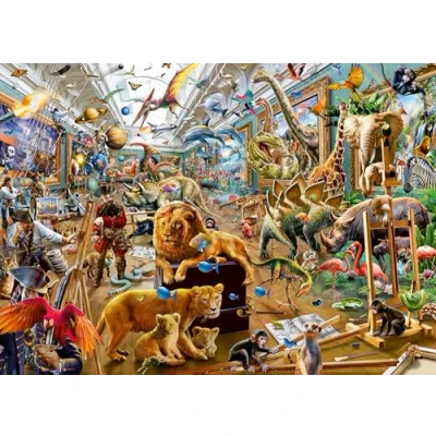 Afbeelding van Legpuzzel Chaos In De Galerie, 1000st.