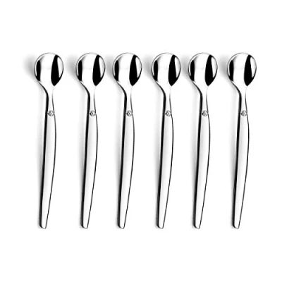 Afbeelding van Set Lepels Lou Laguiole Jet Koffie Metaal Staal 12 Stuks