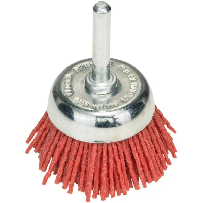 Afbeelding van Bosch Accessories 2609256523 Komborstels voor boormachines nylondraad met korundsteen schuurmiddel K80, 50 mm Schacht Ø 6 1 stuk(s)