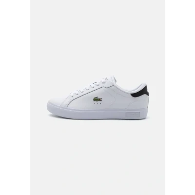 Afbeelding van Lacoste Powercourt 125 Sneakers laag, Heren, Maat: 45, White/black Leer