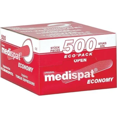 Afbeelding van Medispat Houten Tongspatels Ecopak 500 St onsteriel