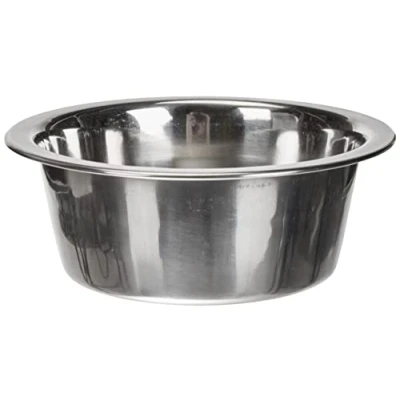 Afbeelding van Croci Kom van staal, achterkant voor honden, 0,50 l/13 cm