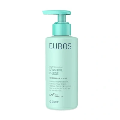 Afbeelding van Eubos I gevoelige verzorging, reparatie en bescherming van de handen, pompdispenser 150 ml, voor huidtolerantie dermatologisch getest