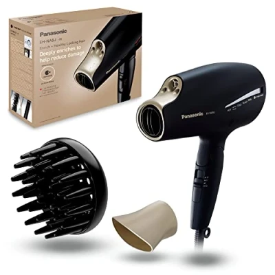 Image de Panasonic Nanoe EH NA9J Sèche cheveux champagne