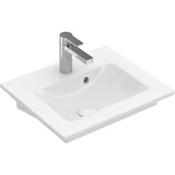 Afbeelding van Villeroy &amp; Boch Venticello fontein wit (50 x 42 cm) 1 kraangat, met