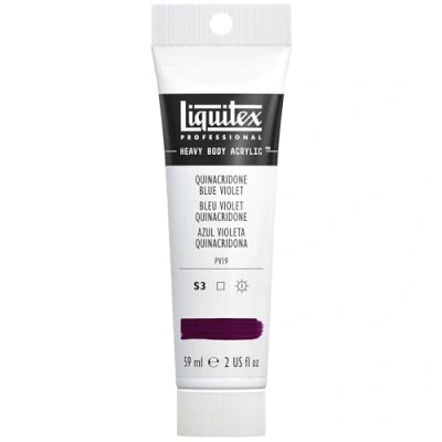 Afbeelding van Liquitex Professional Heavy Body Acryl 59 ml Quinacridon Serie 3 Paars Blauw