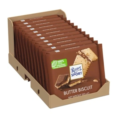 Afbeelding van Rittersport Boterbiscuit 11x