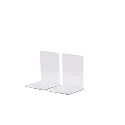 Afbeelding van MAUL boekensteun acryl 10X8X10cm set 2 helder transparant