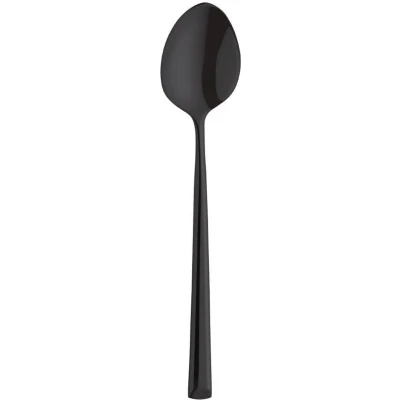 Afbeelding van Amefa Metropole Medium Theelepel Zwart PVD (12 Stuks) DX696 Restaurant Hotel Professioneel