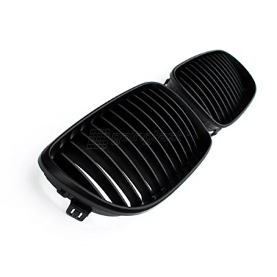 Afbeelding van Voor BMW 1 serie E81 E82 E87 E88 grille bonengrill mat zwart Cabrio Coupe