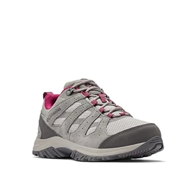 Afbeelding van Columbia Redmond III Waterproof Outdoorschoenen, Dames, Maat: 37, Titanium/red onion Leer en textiel