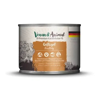 Afbeelding van Venandi kat 6x200gD Gevogelte
