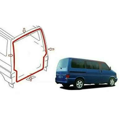 Afbeelding van Achterklepafdichting compatibel met VW T4 Transporter rubberen afdichting voor alle modellen bussen bestelwagen Multivan 721827705B