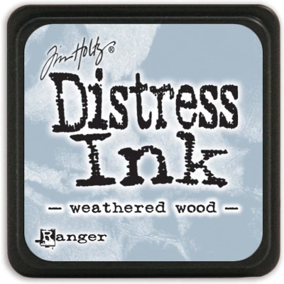 Afbeelding van Ranger Distress Mini Ink pad weathered wood TDP40286 Tim Holtz