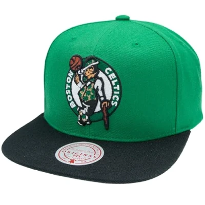 Afbeelding van Mitchell &amp; Ness NBA Wool 2 Tone Boston Celtics Snapback Cap groen/zwart, Groen