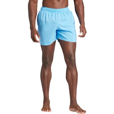 Afbeelding van Adidas heren Solid CLX zwemshorts met steekzakken in de kleur Blauw, maat: S