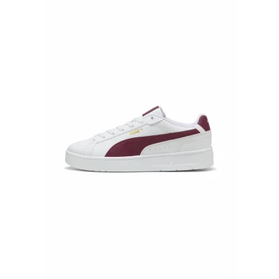 Afbeelding van Court Classico sneakers unisex, Rood/Wit/Goud, Maat 44 PUMA