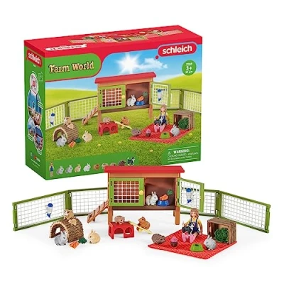 Afbeelding van schleich 72160 Picknick met kleine huisdieren vanaf 5 jaar Farm World speelset