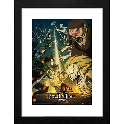 Afbeelding van ATTACK ON TITAN Season 4 key art 3 Collector Print &#039;30x40cm&#039;