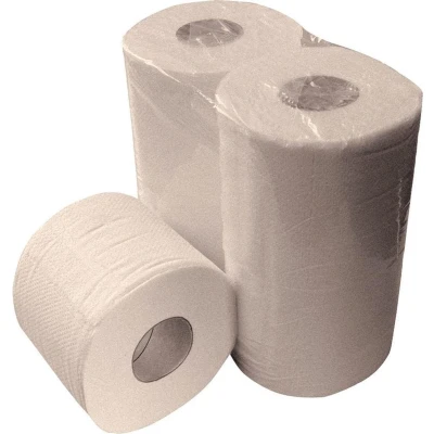 Afbeelding van Toiletpapier Basic recycled 2 laags 400 vel (4 rol)