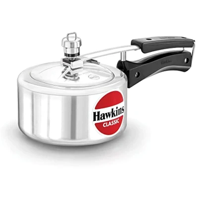 Afbeelding van HAWKINS Classic CL15 snelkookpan van aluminium, 1,5 l, klein, zilverkleurig
