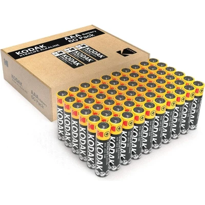 Afbeelding van Kodak XTRALIFE alkaline AAA/LR03 Batterij 60 stuks
