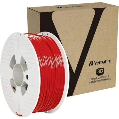 Afbeelding van Verbatim 55061 3D Printer Filament PET G 2.85mm 1Kg Rood