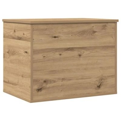 Afbeelding van vidaXL Opbergdoos Artisan eiken Bewerkt hout 60 x 42 46 cm Opbergkist