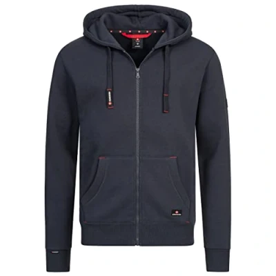 Afbeelding van Höhenhorn Woodberg hoodie voor heren, zwart.