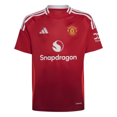 Afbeelding van adidas Performance Manchester United HOME Replica Junior Unisex Fanartikel voor kinderen, Maat: 176, Red