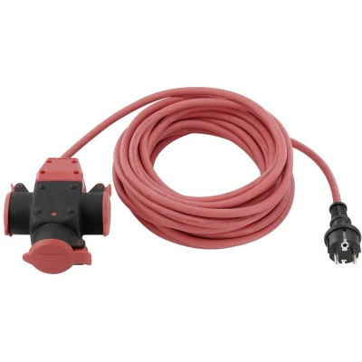 Afbeelding van Sygonix SY 5806890 Stroom Verlengkabel 16 A Rood 10.00 m H07RN F 3G 1,5 mm² Weerbestendig
