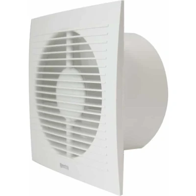 Afbeelding van Badkamerventilator 125 mm WIT met TIMER en VOCHTSENSOR EE125HT