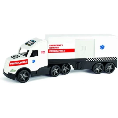 Afbeelding van Wader Ambulance Truck 79 Cm Wit