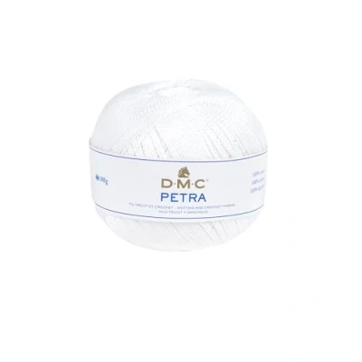 Afbeelding van DMC Petragaren Grosseur 3 brei en haakgaren 100% katoen ideaal voor kleding, babykleding decoratie 100 g 280 m