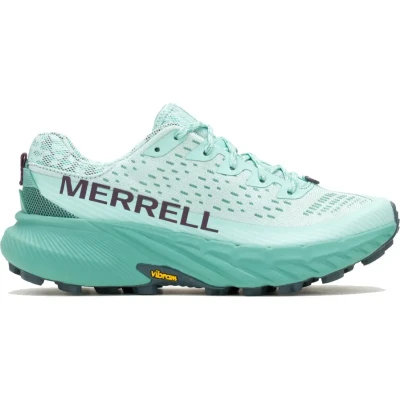 Afbeelding van Merrell Agility PEAK 5 Trail hardloopschoenen, Dames, Maat: 41, Frost blue Kunststof/ textiel