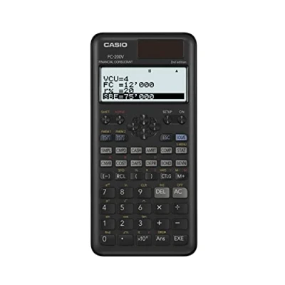 Afbeelding van Wetenschappelijke rekenmachine Casio Zwart