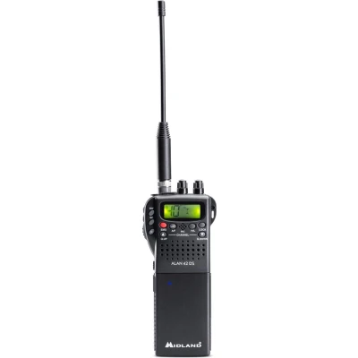 Afbeelding van Midland Alan 42 DS Lithium edition new: 2024 2800 mAh battery pack USB C CB Handheld Portofoon Radio AM/FM 27 MHz