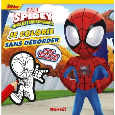 Image de Marvel Spidey et ses amis extraordinaires Je colorie sans déborder (Spidey)