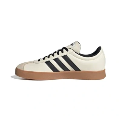 Afbeelding van Adidas VL Court Base dames sneakers wit zwart Maat 41 1/3