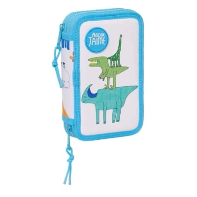 Afbeelding van Dubbele etui Algo de Jaime Wit 12.5 x 19.5 4 cm (28 Onderdelen)