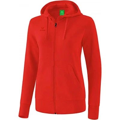 Afbeelding van Erima Sweatjack met capuchon dames rood