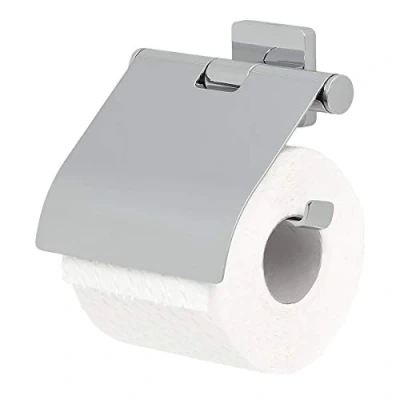 Afbeelding van Tiger Dock toiletpapierhouder, draaibaar, roestvrij staal, verchroomd, 13,2 x 13,5 4,1 cm