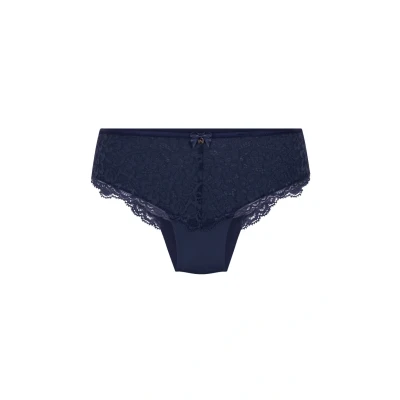 Afbeelding van Hunkemöller Dames Lingerie Brazilian Marine Blauw maat XL