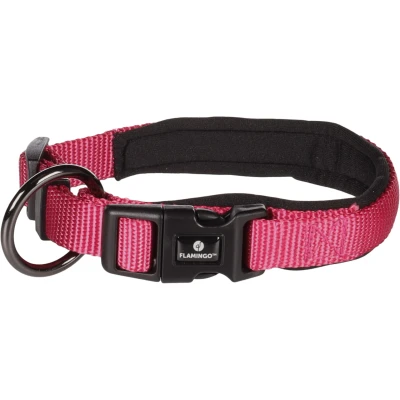 Afbeelding van Flamingo Abbi Halsband Honden Kersenrood Xxs 30 35cm 15mm 1st 190627
