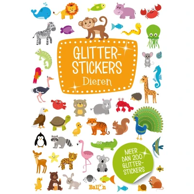Afbeelding van Glitterstickers 1 Dieren